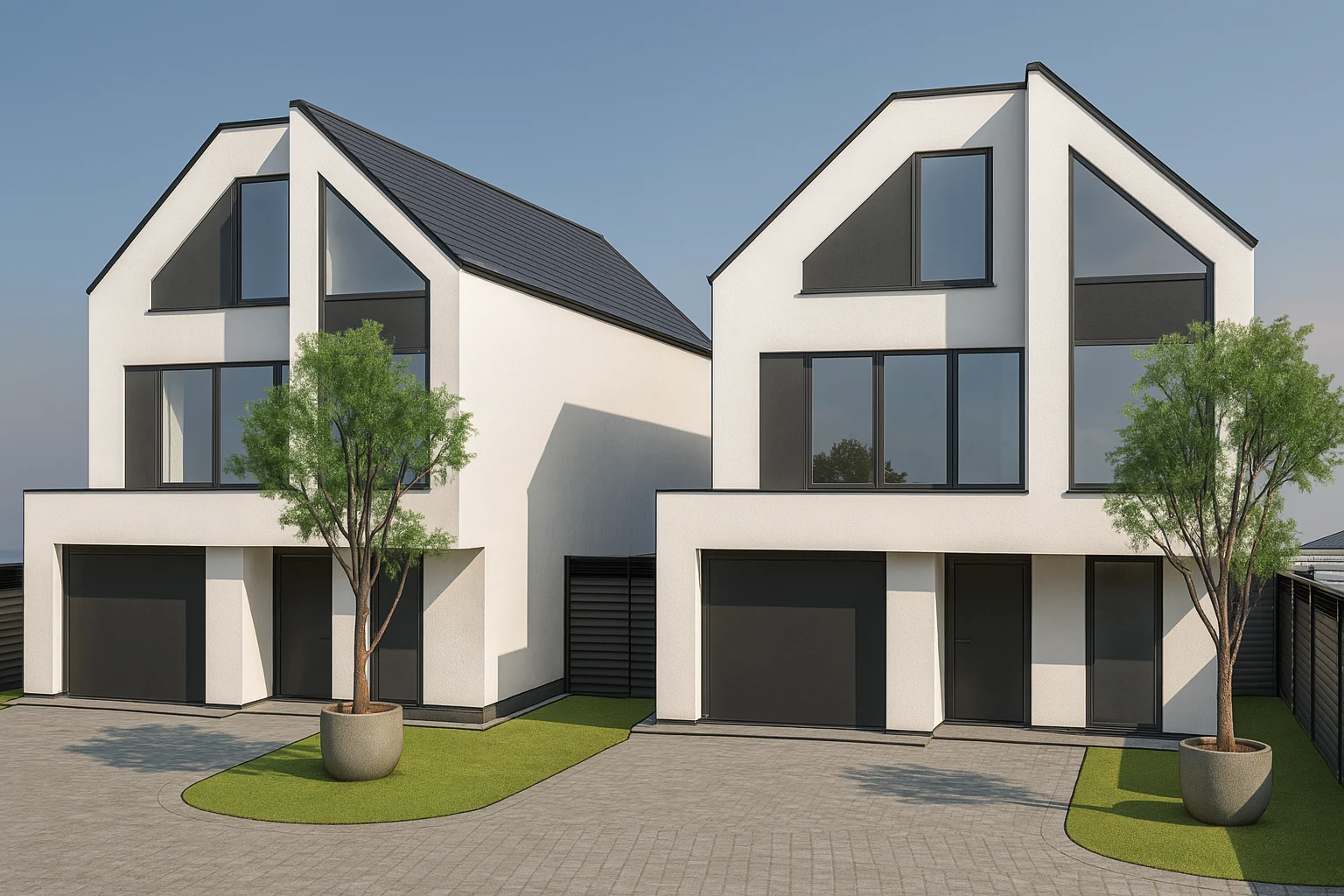 Architectural visualisation of the proposed Mill Hill development